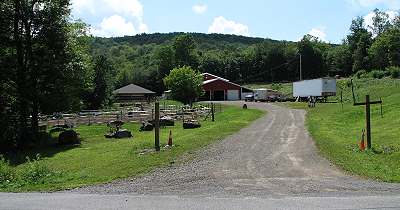 entrance to our farm